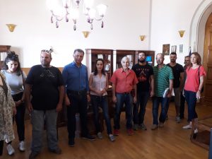 2019 10 02 Δήμαρχος επίσκεψη απεργών 3