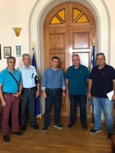 2019 10 07 Δήμαρχος Αστυνομικοί