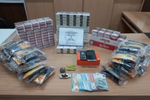 SYLLHPSH NARKOTIKA KAPNIKA PROIONTA KOS Φ