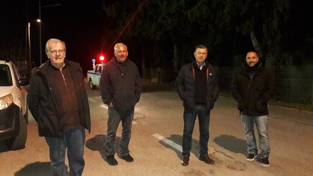 2020 04 02 Δήμαρχος έλεγχος νυχτερινού φωτισμού