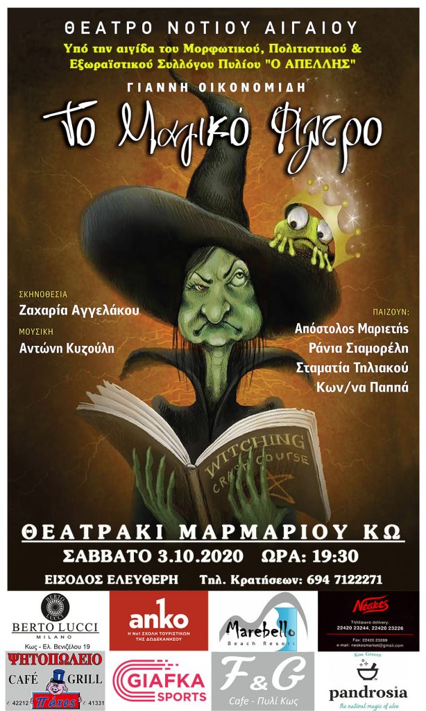 ΜΑΓΙΚΟ ΦΙΛΤΡΟ 03.10.2020 ΑΠΕΛΛΗΣ