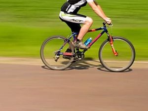 biking