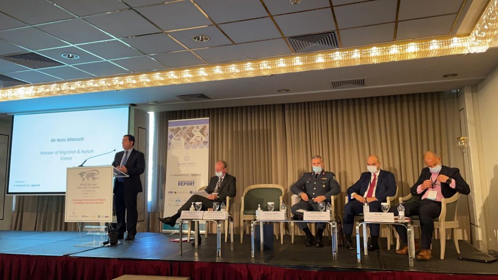 Υπουργός Νότης Μηταράκης στο συνέδριο World Border Security Congress 1