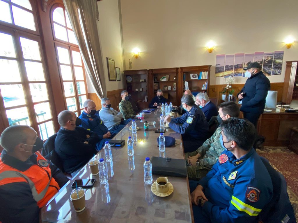 2022 01 24 Σύσκεψη Πολιτικής Προστασίας