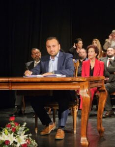 Ναβροζίδης Ορκωμοσία