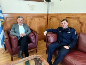 2024 02 06 Δήμαρχος Αστ Διευθυντής Καζαμίας Μανώλης