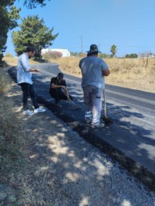 2024 6 20 Μαστιχάρι ασφαλτόστρωση Αλμυρή 4