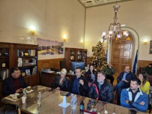 2024 12 19 Δήμαρχος επιχειρηματίες λιμανιού 1