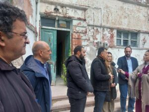 Κλεοπάτρας κτίριο Δήμαρχος επίσκεψη 10 12 2024